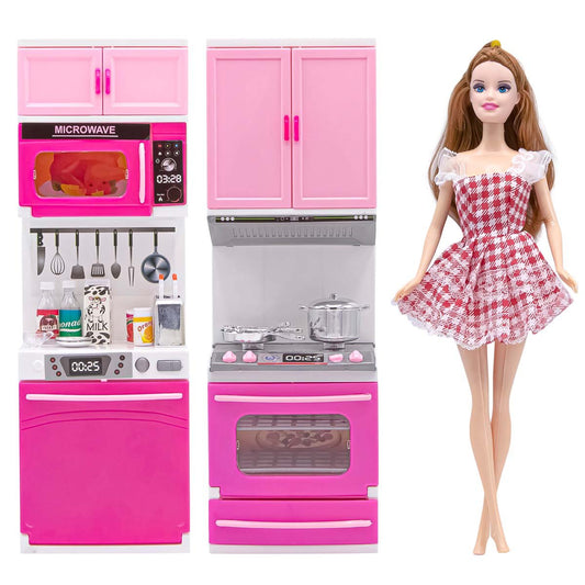 Anlily My First Kitchen Set Baby Dish Oven