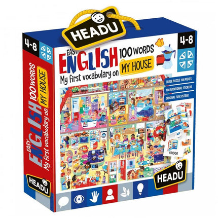 Headu 100 English Words My Home Puzzle