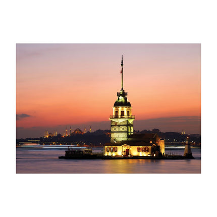 1000 Piece Maiden's Tower Sunset Puzzle