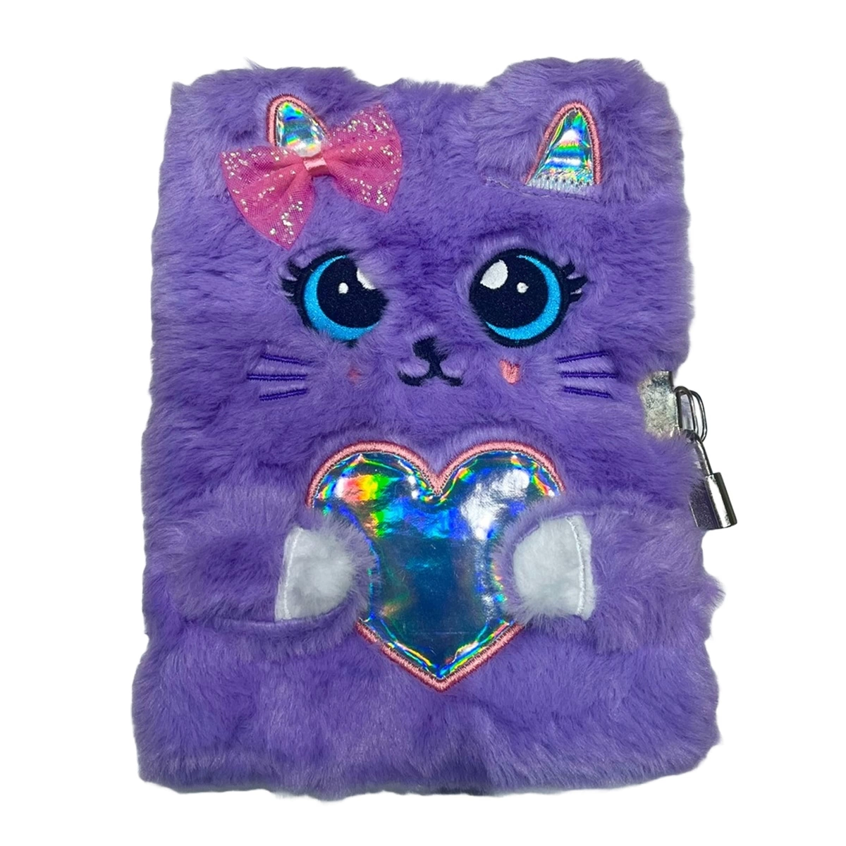Locked Plush Notebook 15x21