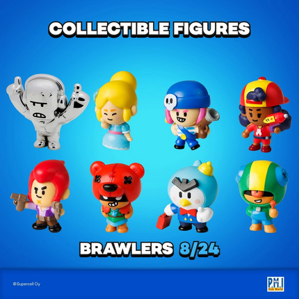 Brawl Stars 8-Piece Deluxe Figure