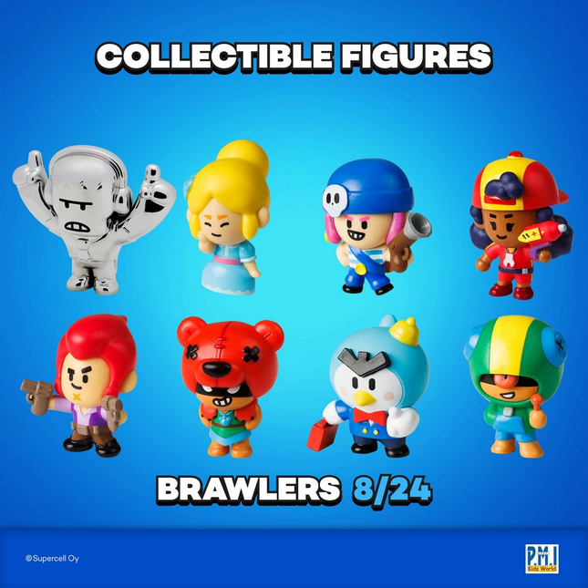 Brawl Stars 8-Piece Deluxe Figure