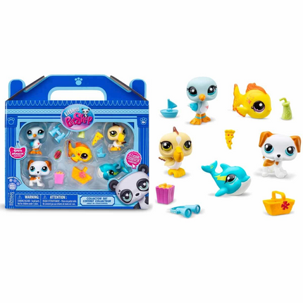 Littlest Pet Shop Minis 5-Piece Figure Set S1