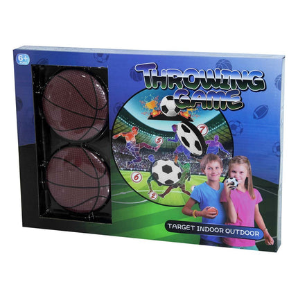 Throw and Stick Basketball Set