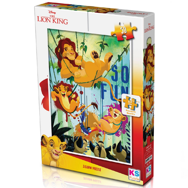 KS Lion King 50 Piece Puzzle