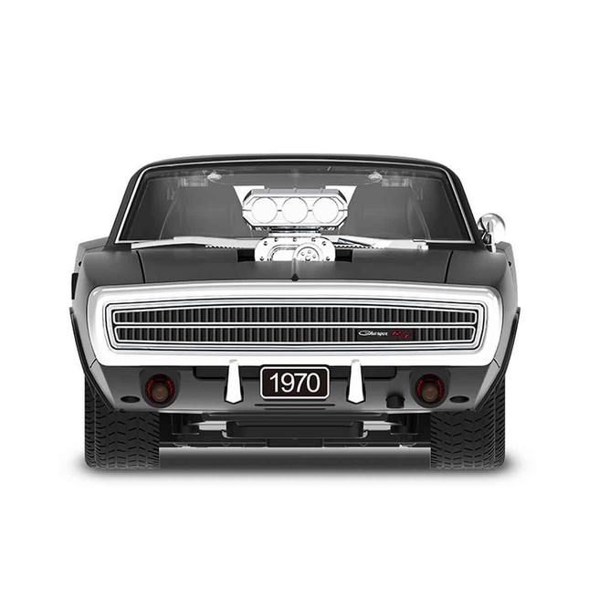 1:16 1970 Dodge Charger R/T Remote Control Car with Sound and Lights