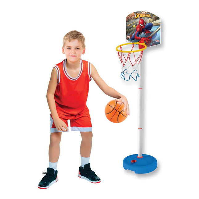 Dede Spiderman Small Pedestal Basketball Hoop