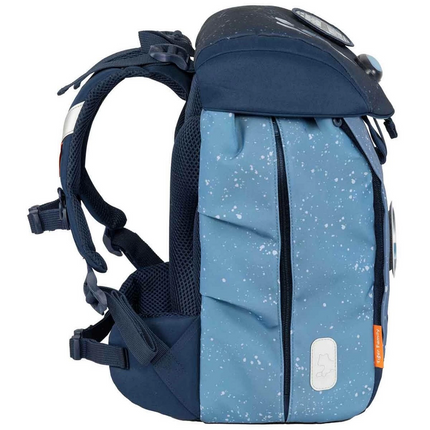 Illuminated Navy Blue School Bag