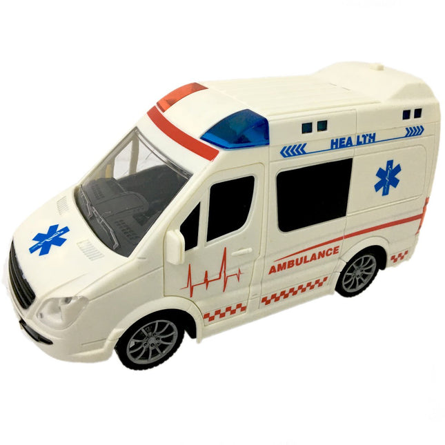 1:20 City Rescue Vehicles with Sound and Light 21 cm