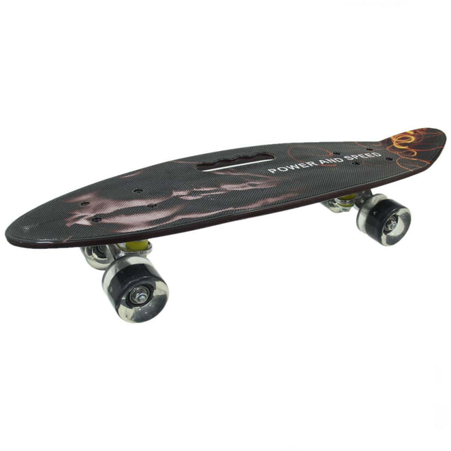 Patterned Medium Lighted Skateboard 60 cm