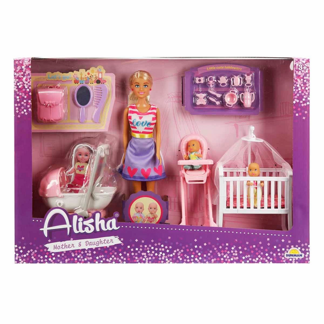 Alisha Mother & Daughter Baby Care Set