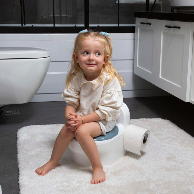 Babyjem potty training with flush sound white