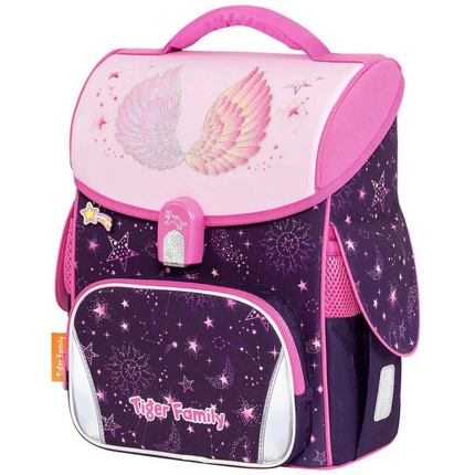 Wing Patterned School Bag