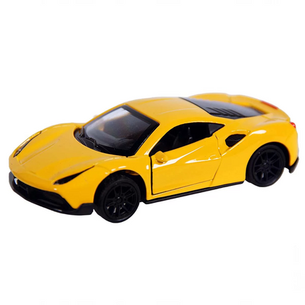 Metal Pull Back Sports Car 4311B