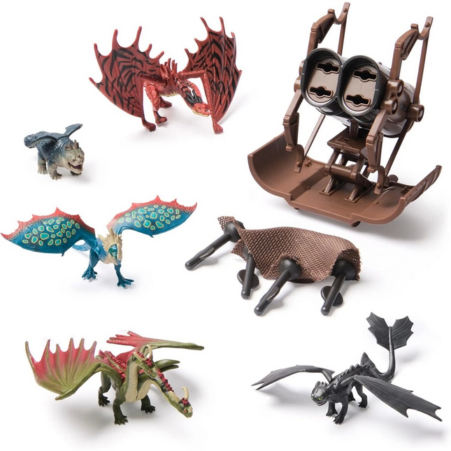 How to Train Your Dragon Dragon Figure Set