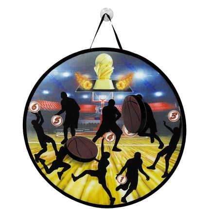 Throw and Stick Basketball Set