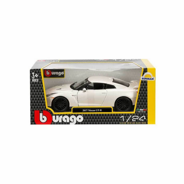 Bburago 1:24 Nissan GT-R 2017 Model Car