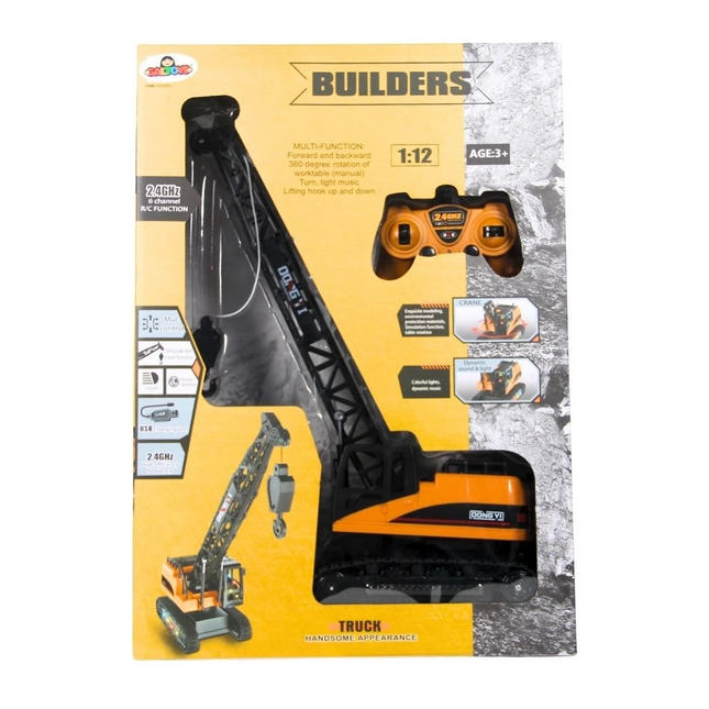 Full Functional Battery-Powered Crane