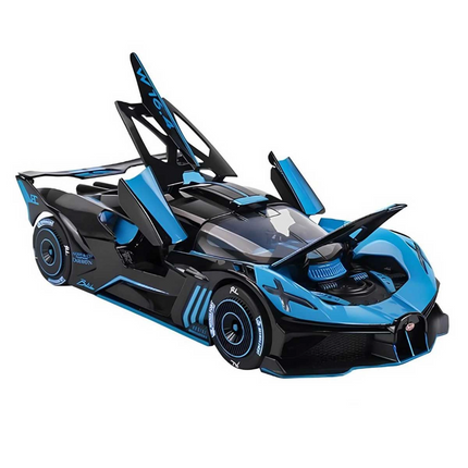 Metal Lamborghini Car in Transparent Box