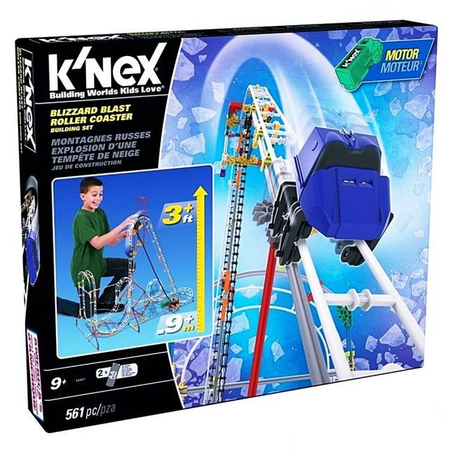 K'Nex Blizzard Blast Motorized Roller Coaster - 54401