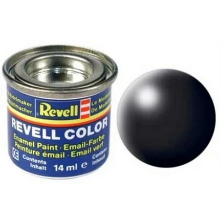 Email Color Black - Silk - Paint 14 ml