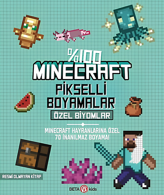 100% Minecraft Pixelated Colorings Custom Biomes