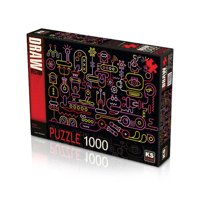 KS Robot Workshop 1000 Piece Puzzle