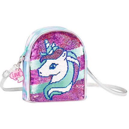 Unicorn Patterned Crossbody Bag
