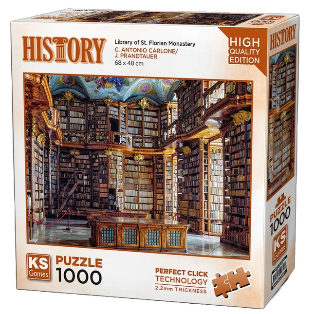 KS Games Library of St. Florian Monastery Puzzle 1000 Pieces 20801