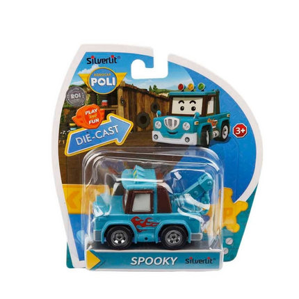 Robocar Poli Metal Vehicle Character Figure Spooky