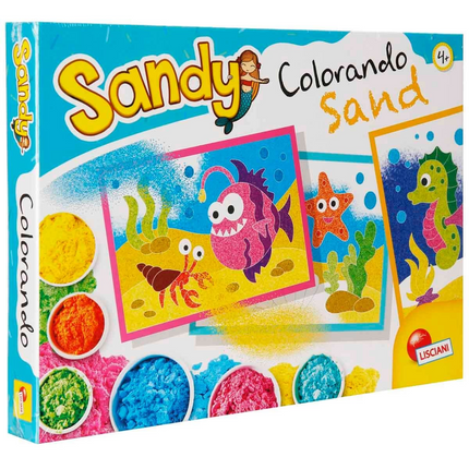 Sea Animals Patterned Sand Painting Set