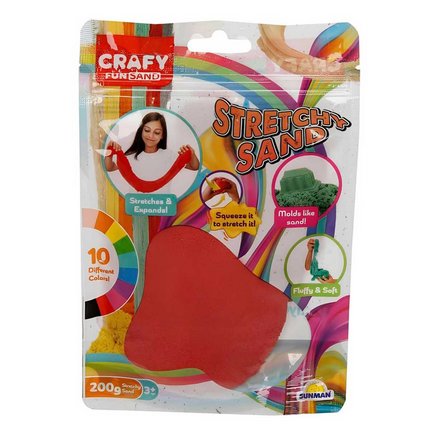 Stretch Play Sand Red 200 gr