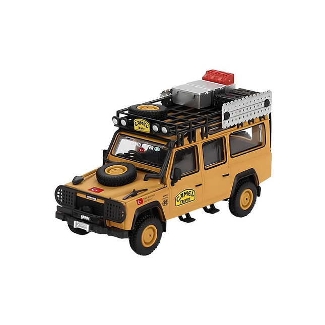 Mini GT 1/64 Land Rover Defender 110 1989 Camel Trophy Turkey