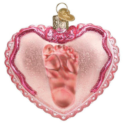 Baby Girl's Footprint