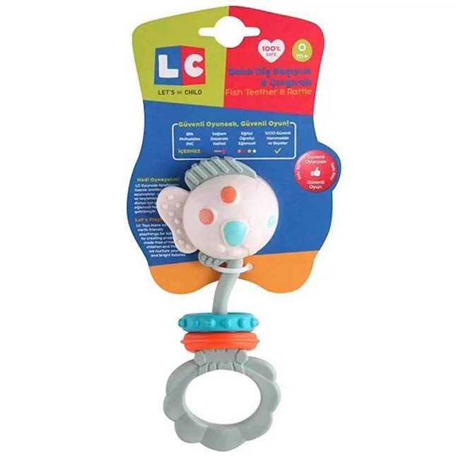 LC Fish Teether and Rattle