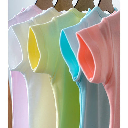 to babies Baby Girl Bodysuit, 100% Cotton, Soft Wash, Short Sleeve 5-Pack
