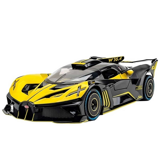 Metal Lamborghini Car in Transparent Box