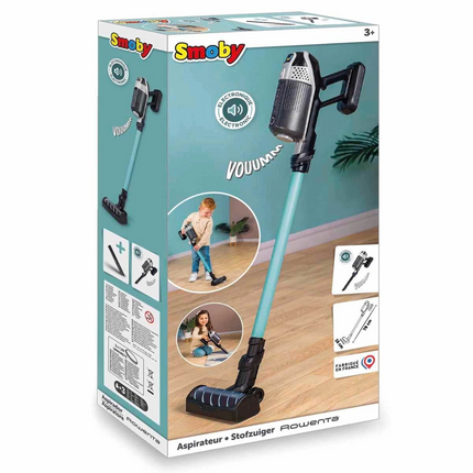 Smoby Rowenta x Force Flex Vacuum Cleaner with Sound 78 cm