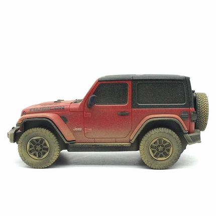 1:24 Jeep Wrangler Rubicon Muddy Remote Control Car
