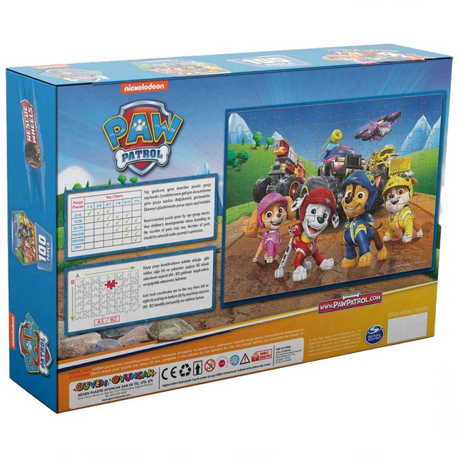 Paw Patrol 100 Piece Puzzle