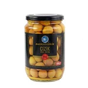 Marmarabirlik Green Olives 400 gr (Scratched)