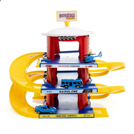 Toyflyer 17 Piece Parking Garage Set