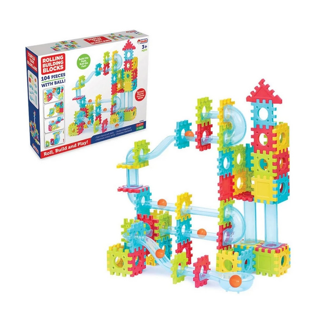 Bulk Building Blocks 104 Pieces