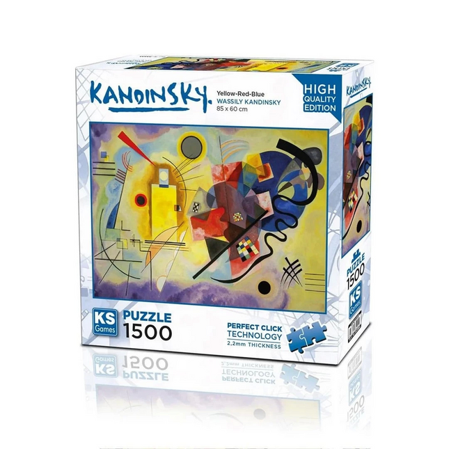 Ks Games Yellow Red Blue Puzzle 1500 Pieces 22033