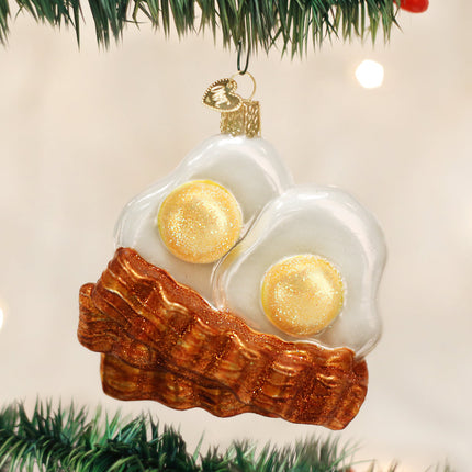 Bacon and Egg Ornament