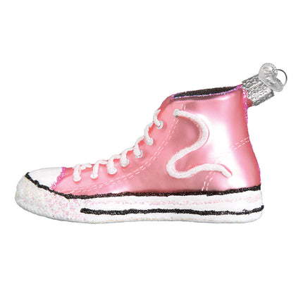 Pink High-top Sneakers