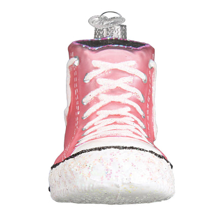 Pink High-top Sneakers