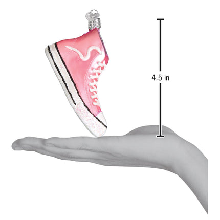 Pink High-top Sneakers