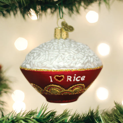 Bowl of Rice Ornament