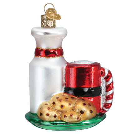 Santa's Milk &amp; Cookies Ornament